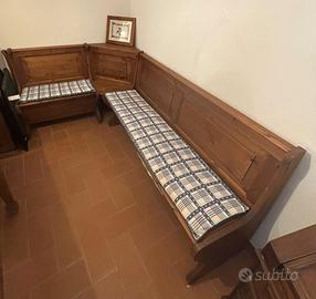 Giropanca in Legno Massello con Contenitore