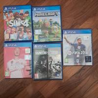 pack di 5 videogiochi 