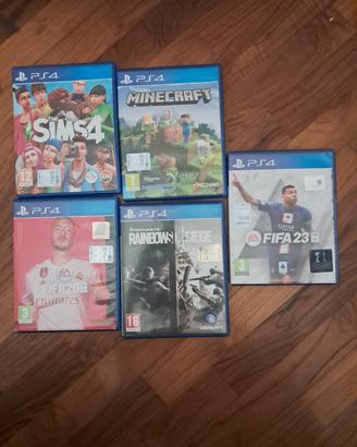 pack di 5 videogiochi 