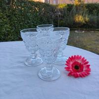 Set 4 calici Baccarat Arabesque.