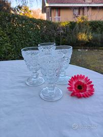 Set 4 calici Baccarat Arabesque.