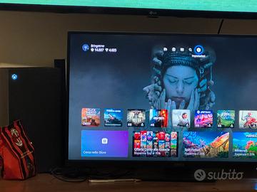 Xbox Series X + monitor