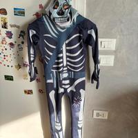 vestito scheletro 