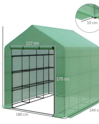 Serra con 4 Ripiani