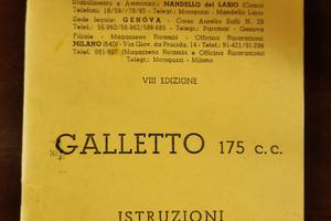 Libretto Guzzi Galletto 175