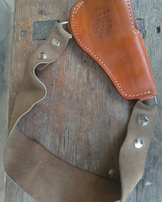 Colt Zed Holster Leather Goods Fondina Cuoio Old