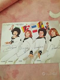 cartolina autografata cugini di campagna