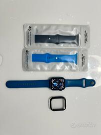 Apple Watch serie 7 blu 45 mm