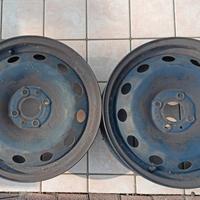 Cerchioni in ferro 4 fori per pneumatici 195/60R15
