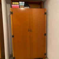 Armadio guardaroba a due ante
