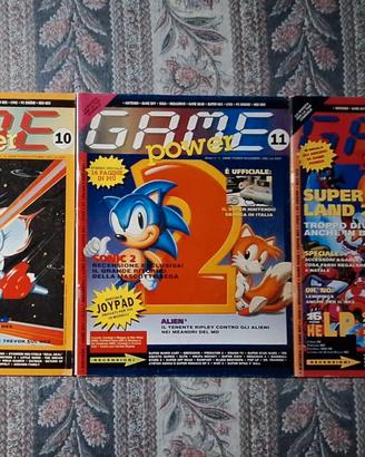 3 numeri  rivista videogiochi Game power