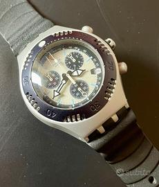 SWATCH IRONY Alluminio SCUBA 200 CHRONO Abbigliamento e