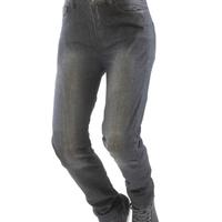 PANTALONE JEANS MOTO OJ J272 DONNA NERO PROTEZIONI