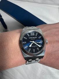 Locman Stealth Donna Titanio Blu 5ATM + Box