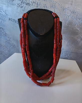collana pasta di corallo