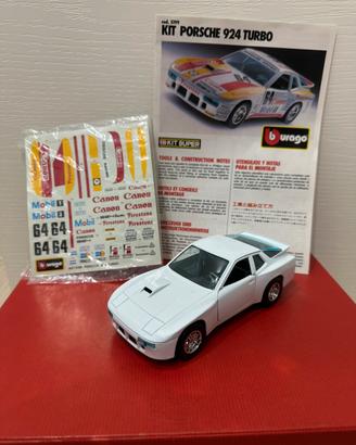 Modellono Porche 924 turbo Burago kit scala 1:25