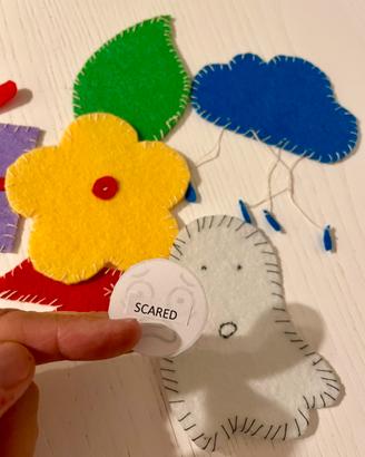 Montessori - abbina le emozioni ai colori