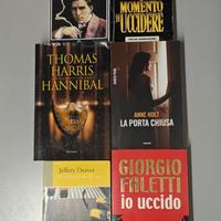 Lotto libri thriller e gialli
