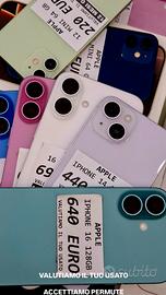 IPHONE 16 128GB e altro