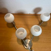 LAMPADARIO APPLIQUE PHILIPS DESIGN LAMPADA ACCIAIO