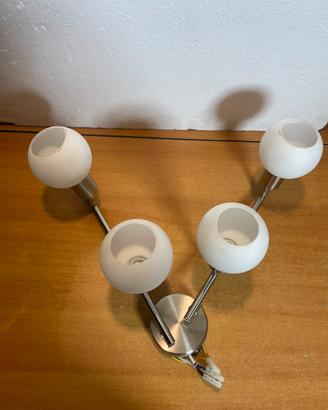LAMPADARIO APPLIQUE PHILIPS DESIGN LAMPADA ACCIAIO