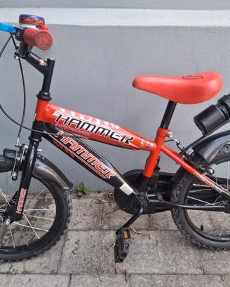 bici bambino da 16 pollici