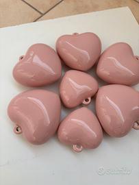Cuori in ceramica