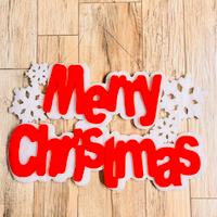 Scritta Merry Christmas