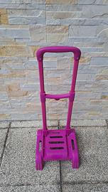 Carrellino porta zaino Bambina.
