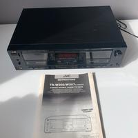 Registratore a cassette JVC TD-W306 vintage