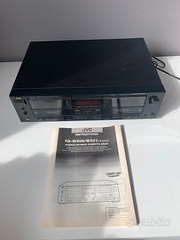 Registratore a cassette JVC TD-W306 vintage