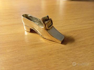 argento massiccio 800 scarpa 25 grammi