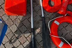 Kit completo serbatoio remi e salvagente