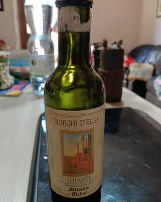 Mignon chianti per Alitalia 