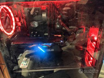 Pc Desktop Gaming Ryzen 7 5800X + ASUS 2060