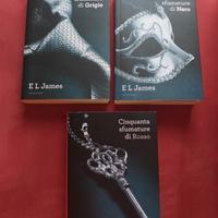 Trilogia "50 sfumature di grigio, nero e rosso"
