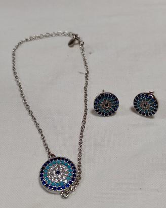 bracciale più orecchini 