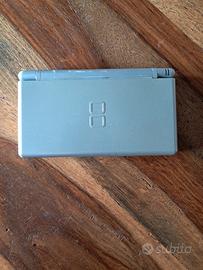 nintendo ds lite grigio + 5 giochi + 2 pennini