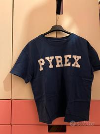 Maglietta pyrex blu