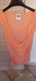 canotta lunga donna