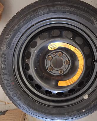 Ruotino di Scorta 17" Goodyear Fiat Tipo con Kit