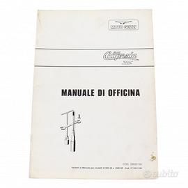Variante manuale officina Moto Guzzi California II