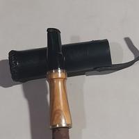 fumasigaro in legno di ulivo,NUOVO,artigianale .
