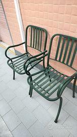 coppia sedie giardino 