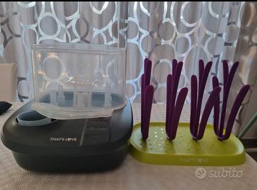 Sterilizzatore scaldabiberon+scolabib that's love