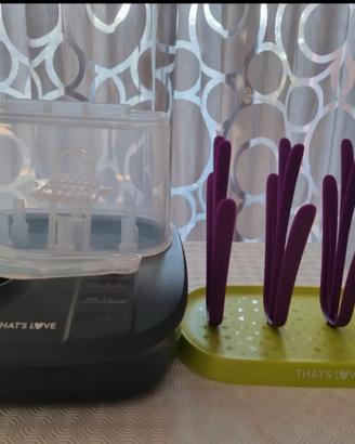 Sterilizzatore scaldabiberon+scolabib that's love