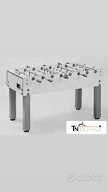 Calcio Balilla GARLANDO G-500 PURE WHITE 