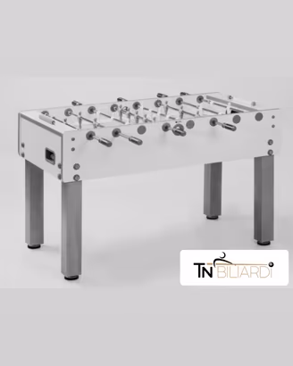 Calcio Balilla GARLANDO G-500 PURE WHITE 