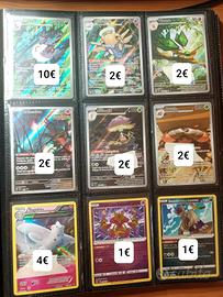 Pokemon carte singole annuncio 2/2