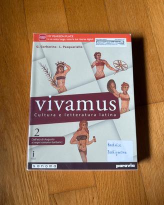 Libro “Vivamus” letteratura latina